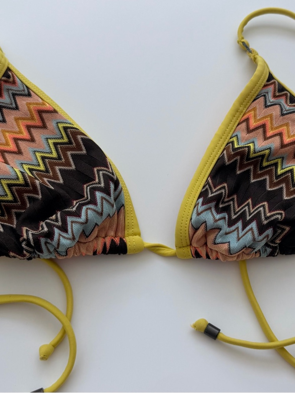 Missoni for Target  Zigzag Triangle Swim Top size medium New